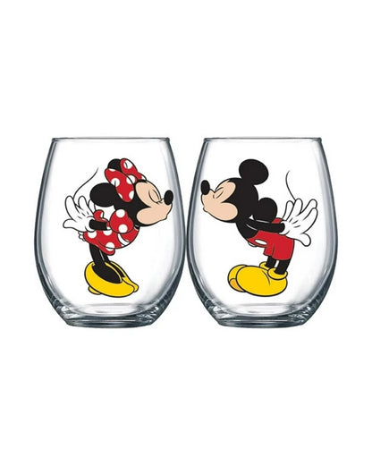 Set de Vasos Vineros Minnie y Mickey (Disney)