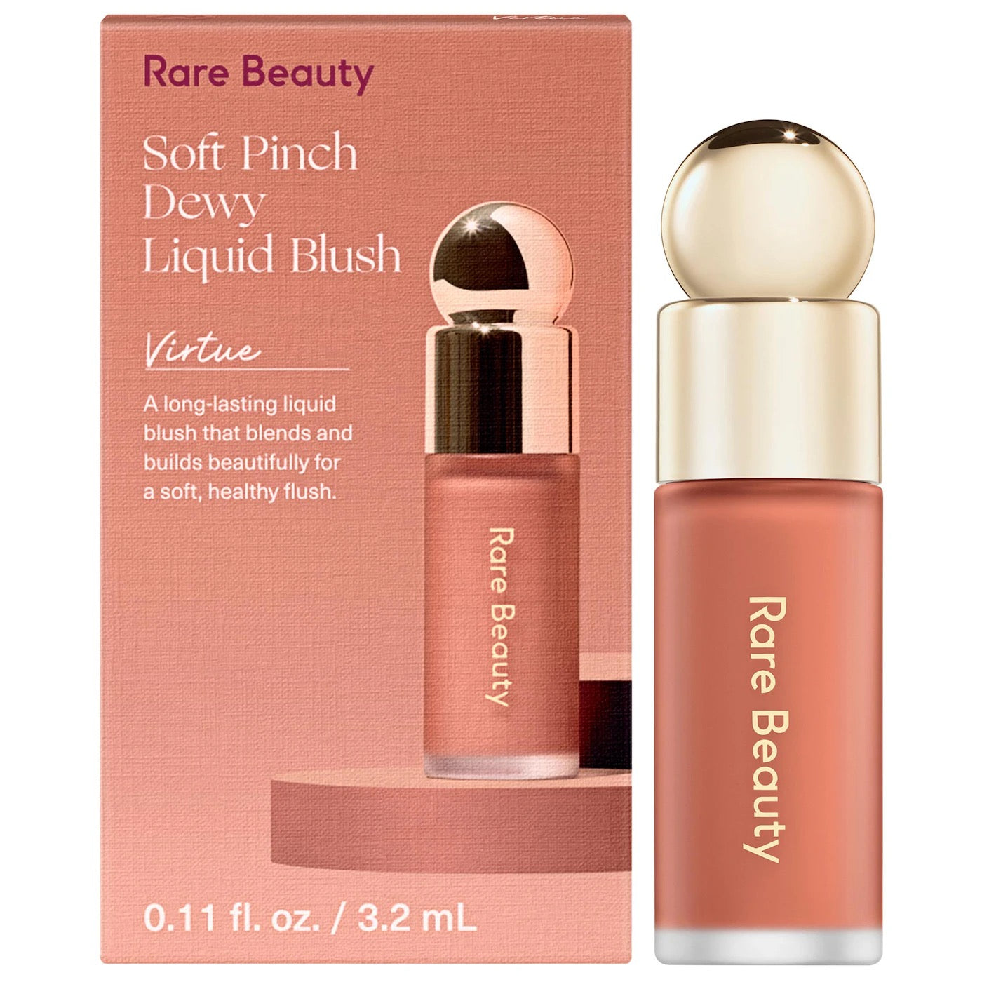 Rare Beauty Soft Pinch Liquid Blush Virtue (Mini-Size)